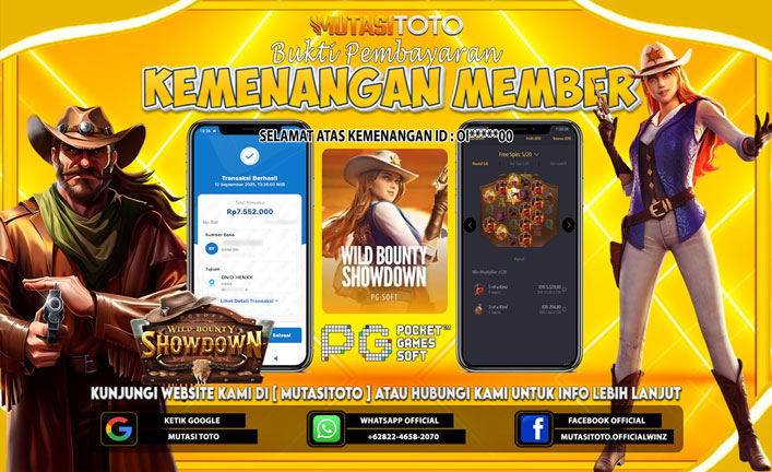 KEMENANGAN MEMBER BERMAIN DI WILD BOUNTY SHOWDOWN