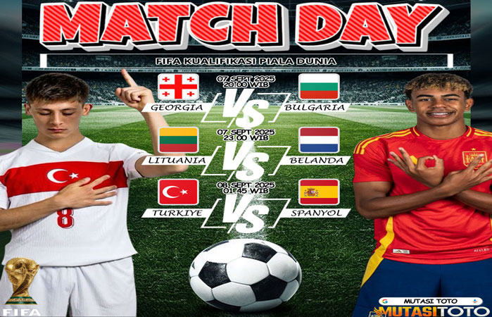 JADWAL BOLA HARI INI !!!