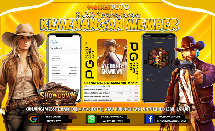 KEMENANGAN MEMBER BERMAIN DI PG SOFT WILD BOUNTY SHOWDOWN
