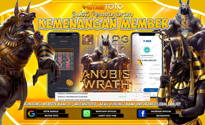 KEMENANGAN MEMBER BERMAIN DI PG SOFT ANUBIS WRATH