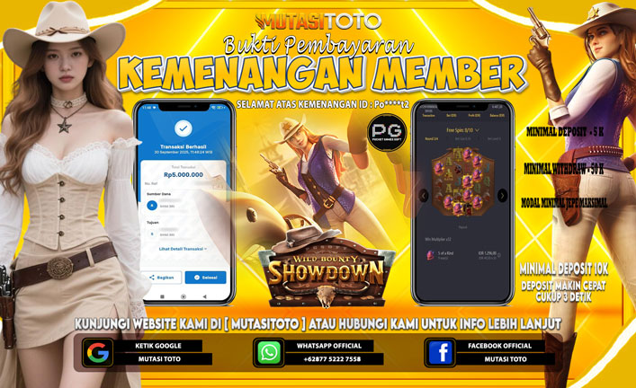 KEMENANGAN MEMBER BERMAIN DI WILD BOUNTY SHOWDOWN