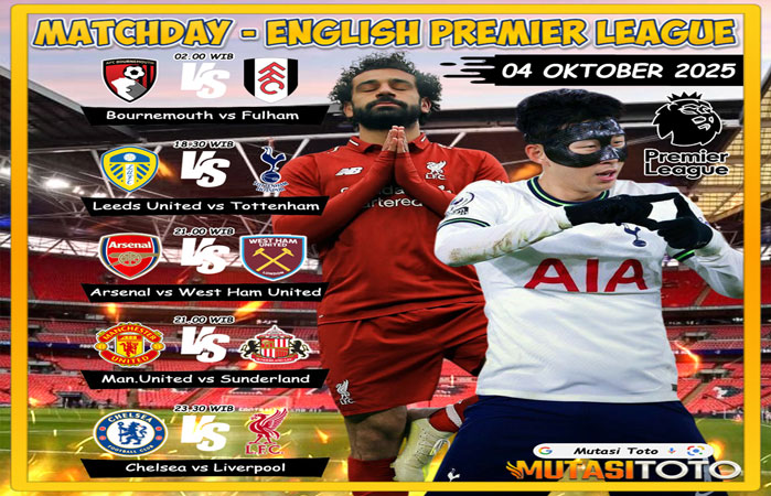 JADWAL BOLA HARI INI !!!