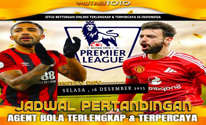 JADWAL PERTANDINGAN SEPAKBOLA – 16 DESEMBER 2025